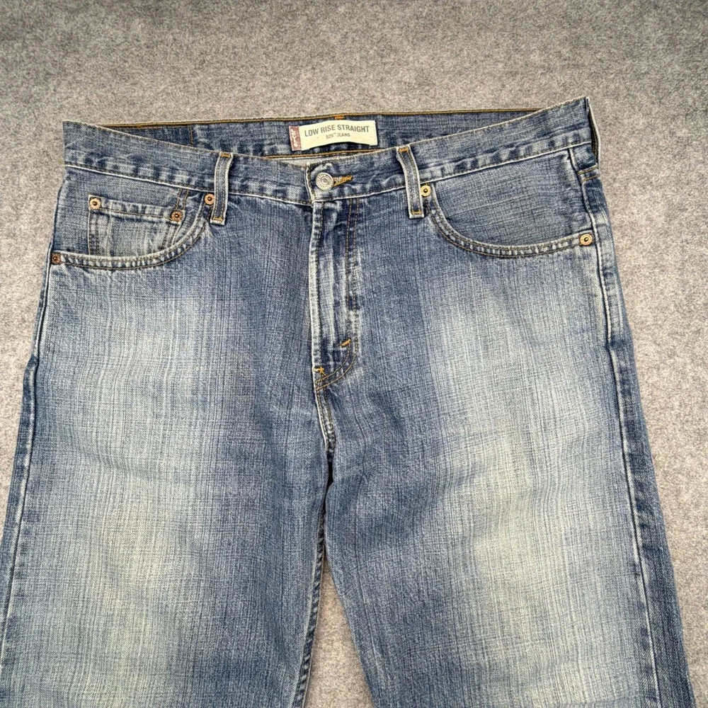 Vintage Levi's 529 Low Rise Straight Jeans Mens 34x34 (Fits 36x29) Western Y2K